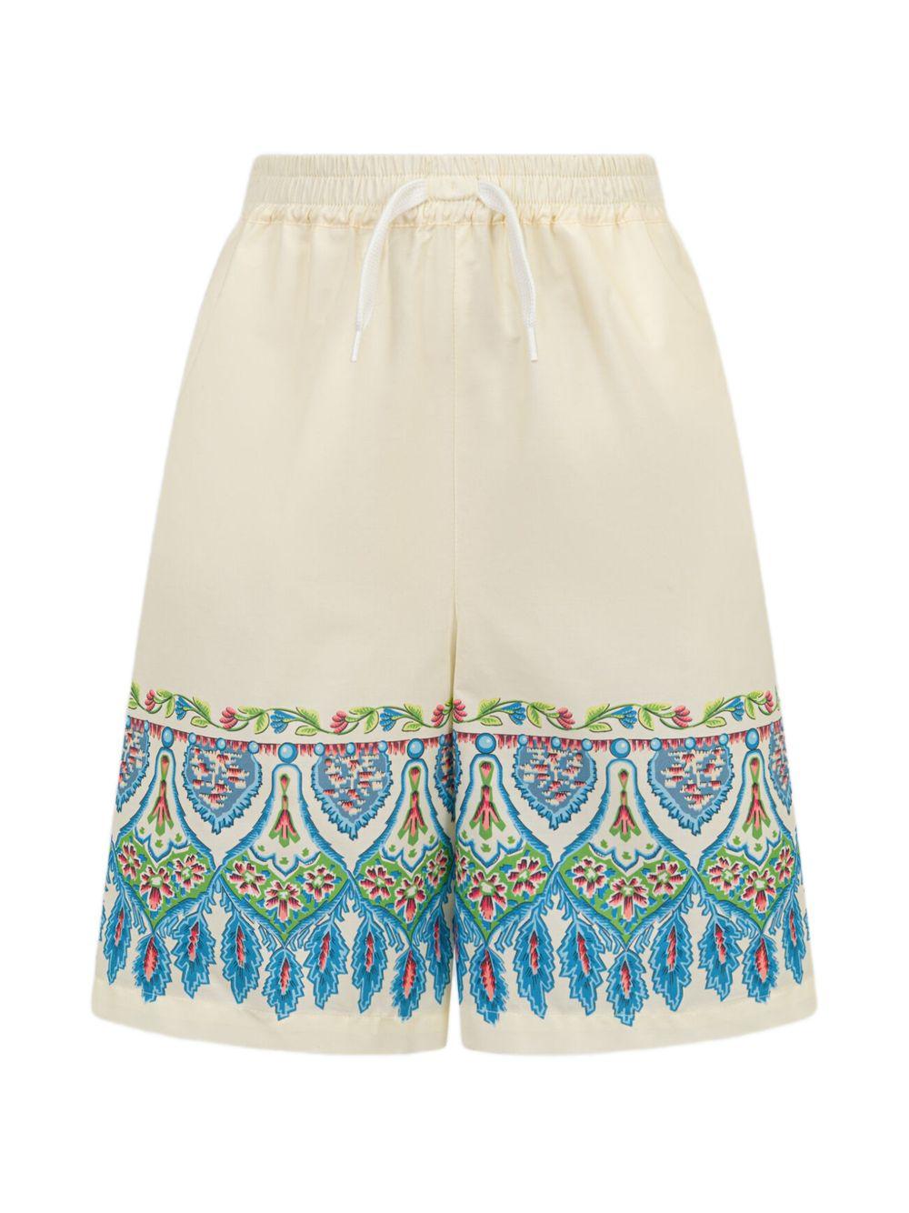 Bermuda con stampa paisley GY6Q89P0601 106MC ETRO KIDS