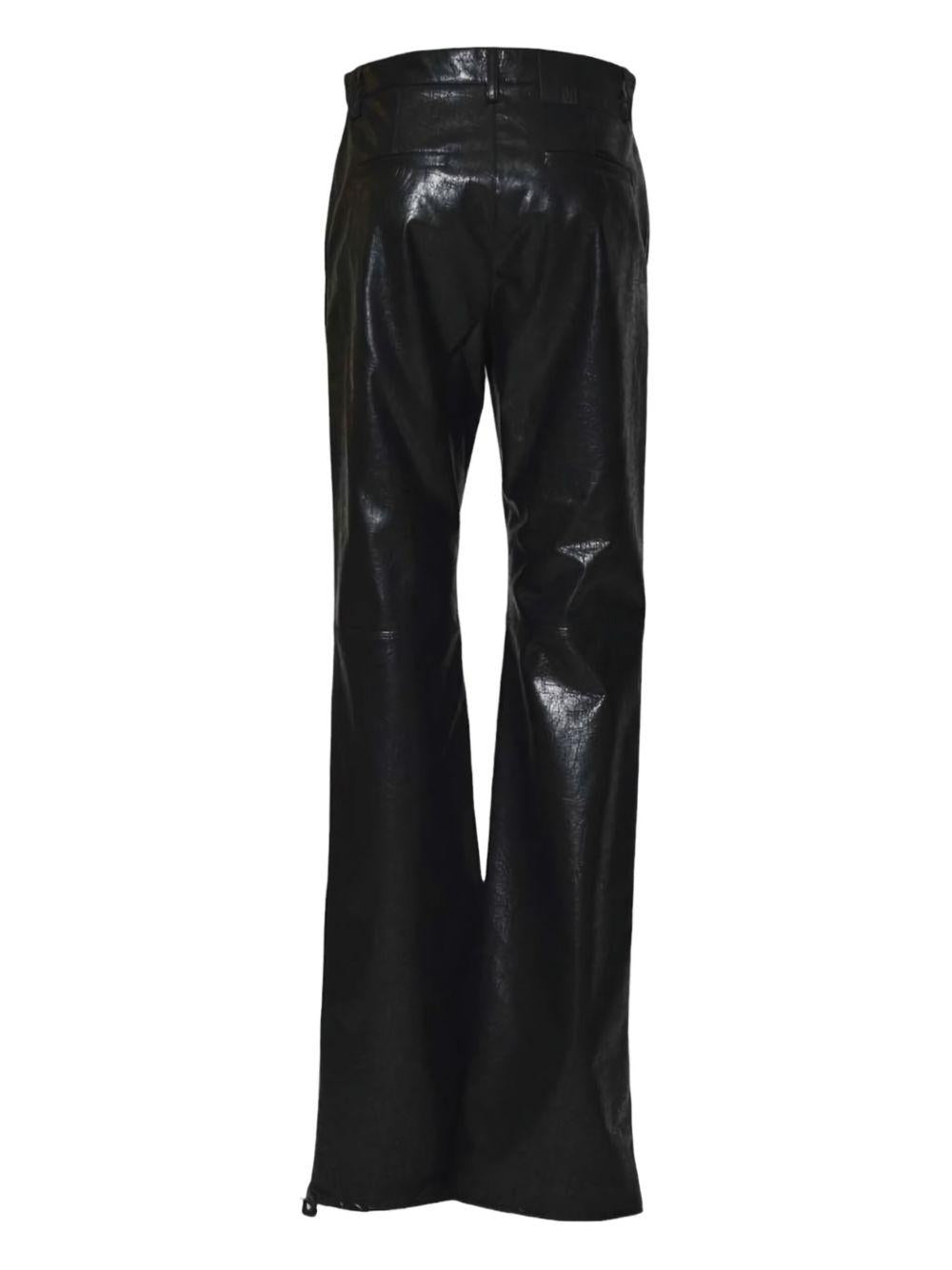 Pantaloni neri con zip 3941MDP11257616 99 MSGM