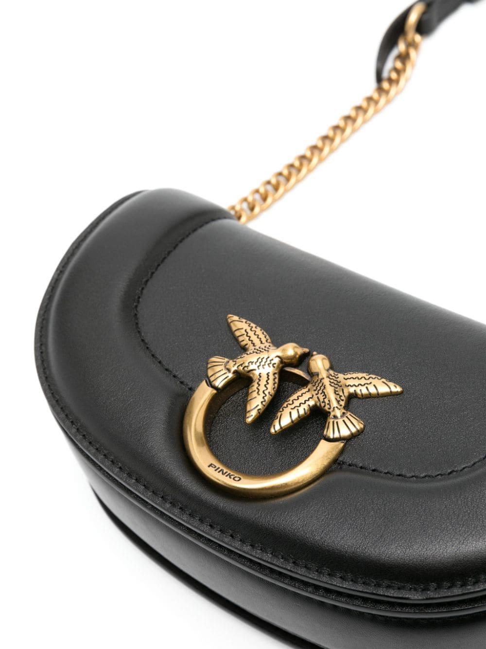 Borsa nera Love Birds 101971A0QO Z99Q PINKO