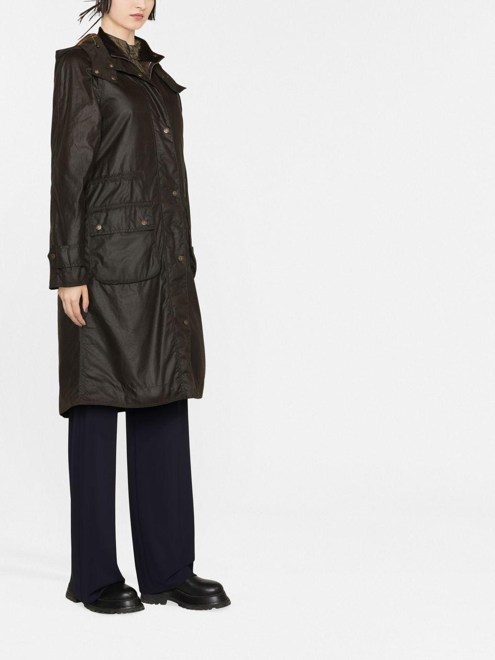 Cappotto lungo in cera Cannich LWX1264 OL71 BARBOUR