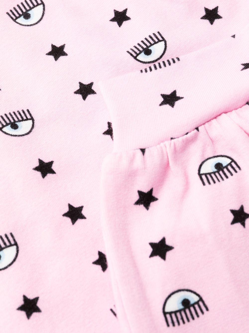 Pigiama Bianco/rosa C/logo A50233231 1242 CHIARA FERRAGNI