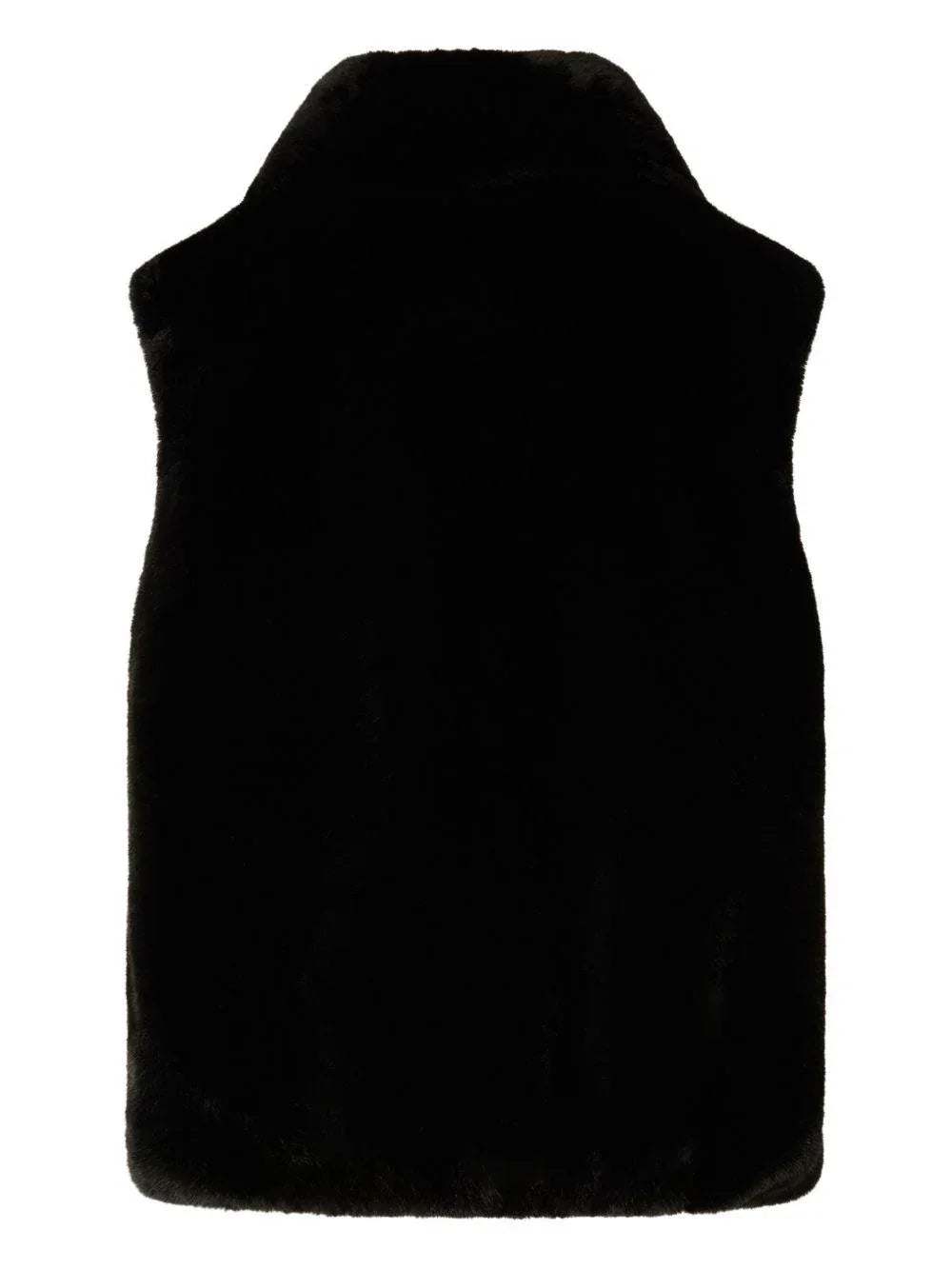 Gilet in Eco-Pelliccia Nero PINKO Eleganza, Comfort e Stile Moderno - Preludio Moda