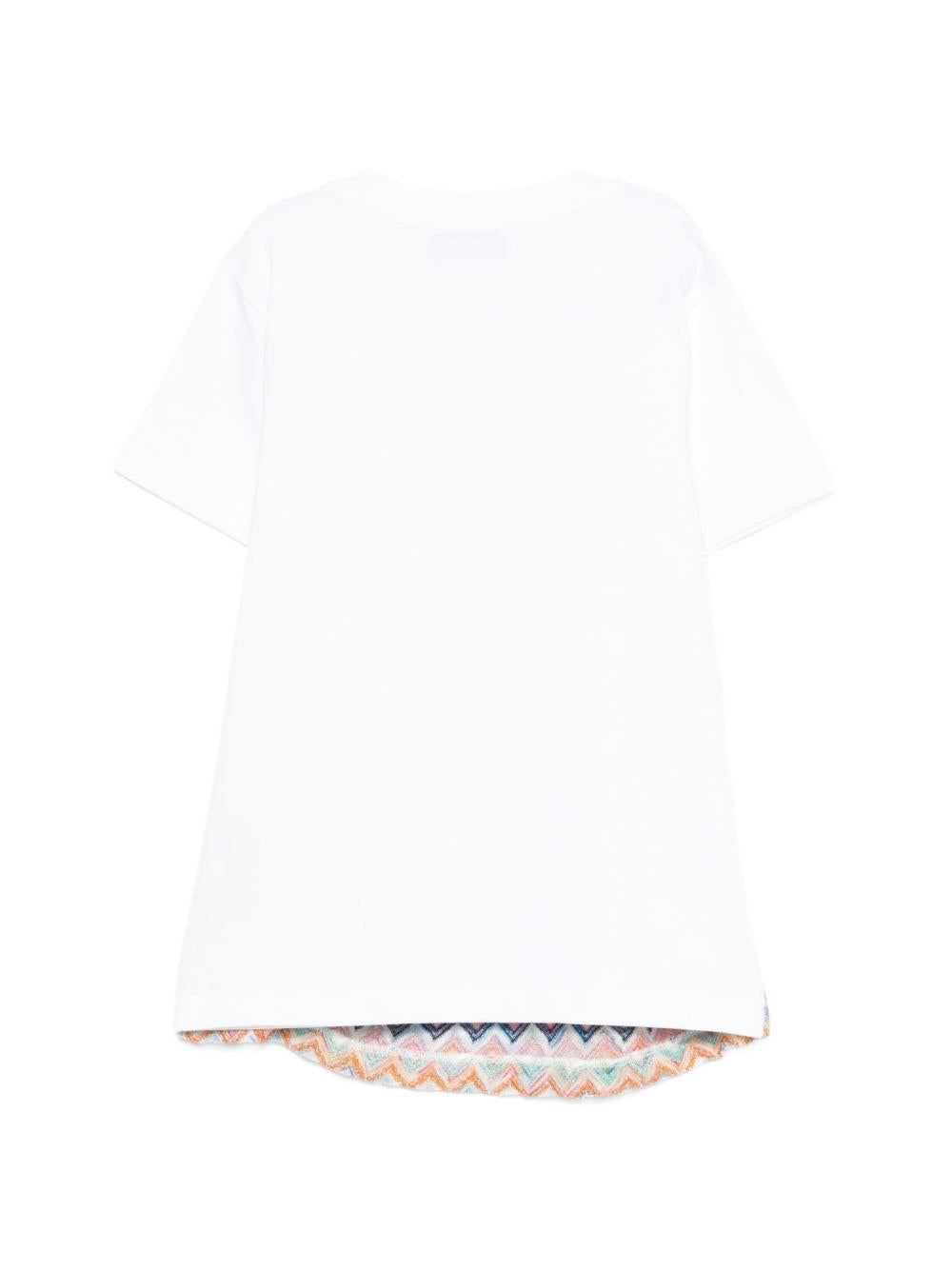 Abito a chevron multicolor MY8A01Q0107 999 MISSONI KIDS
