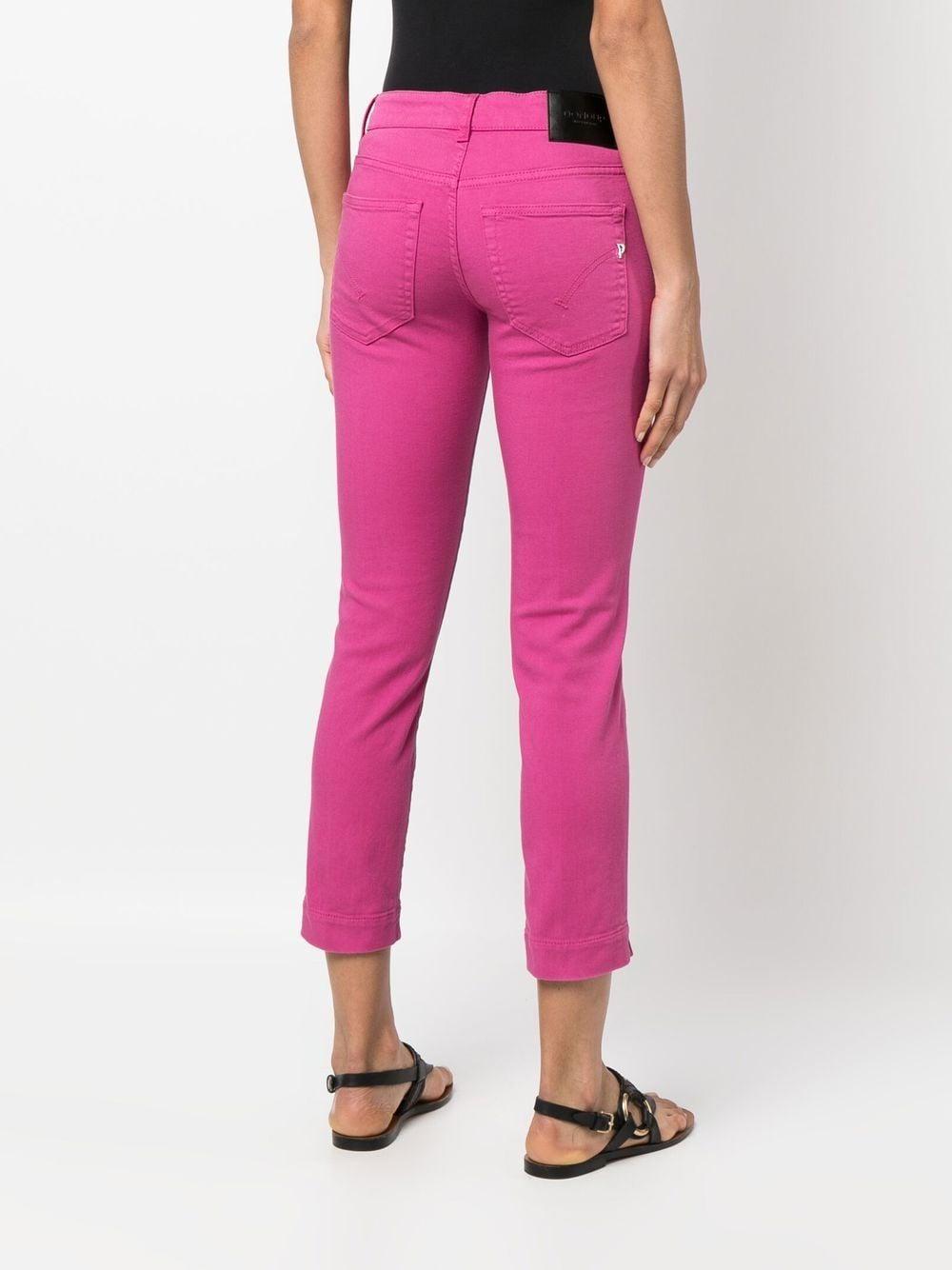Pantalone denim fucsia slim fit DP618BS0030DPTDD FUXIA DONDUP