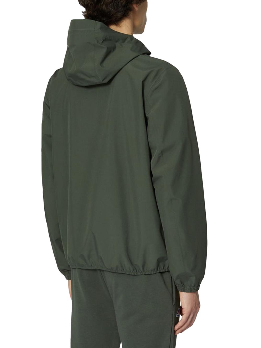 Giubbino jack stretch dot verde militare K5127QW WMR K-WAY