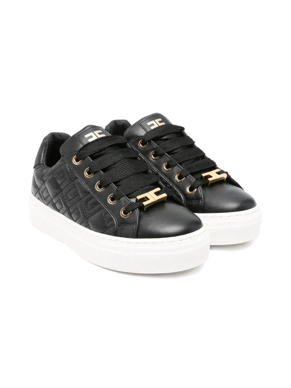 Sneakers nere con logo - Preludio Moda