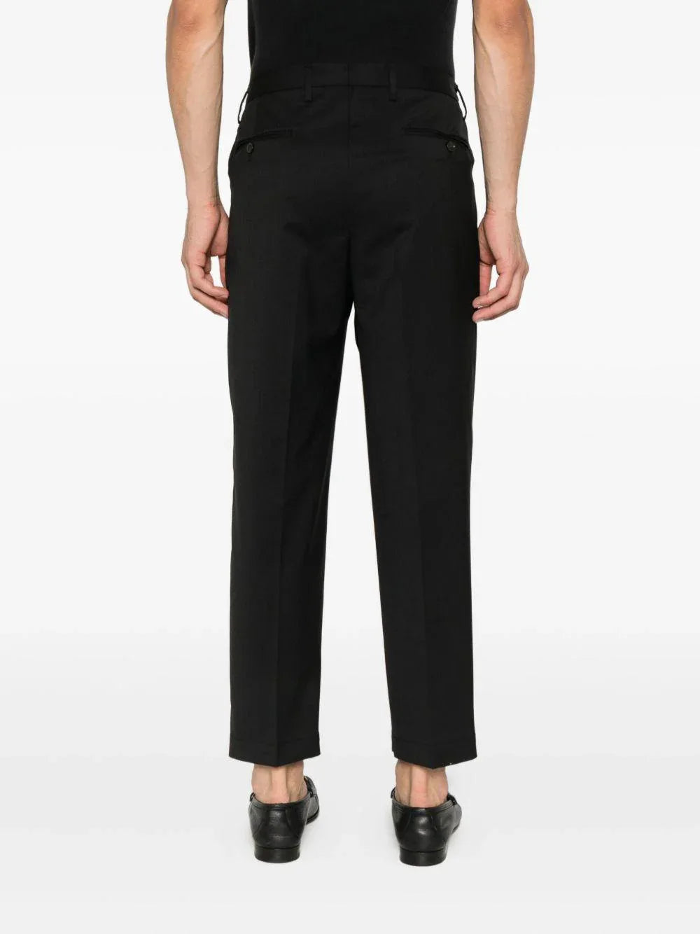 Pantaloni Neri con Pieghe - Preludio Moda