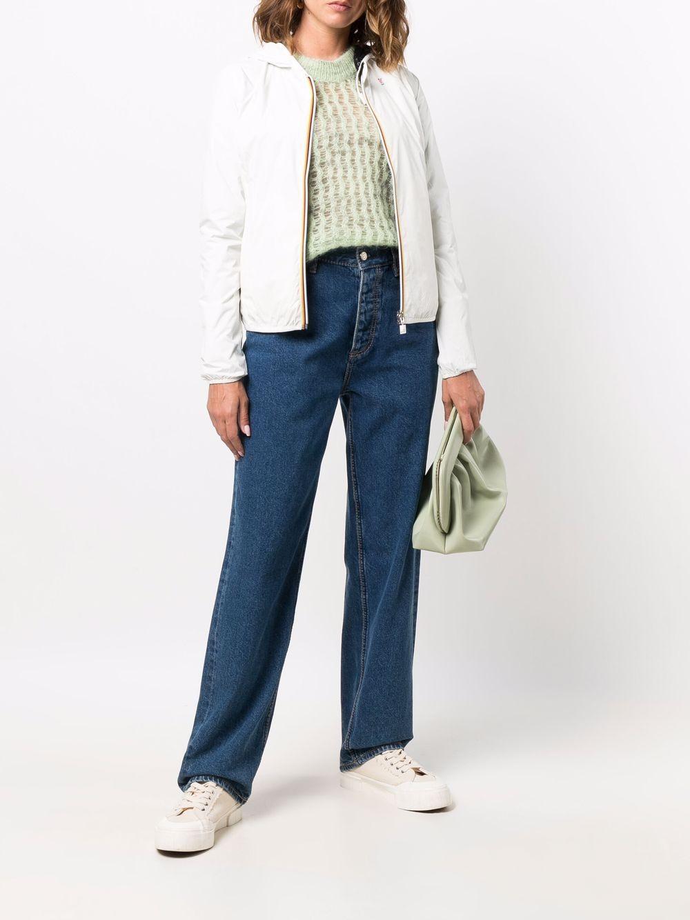 LILY PLUS.2 REVERSIBLE BIANCO/LILLA K002XN0 BIANCO K-WAY