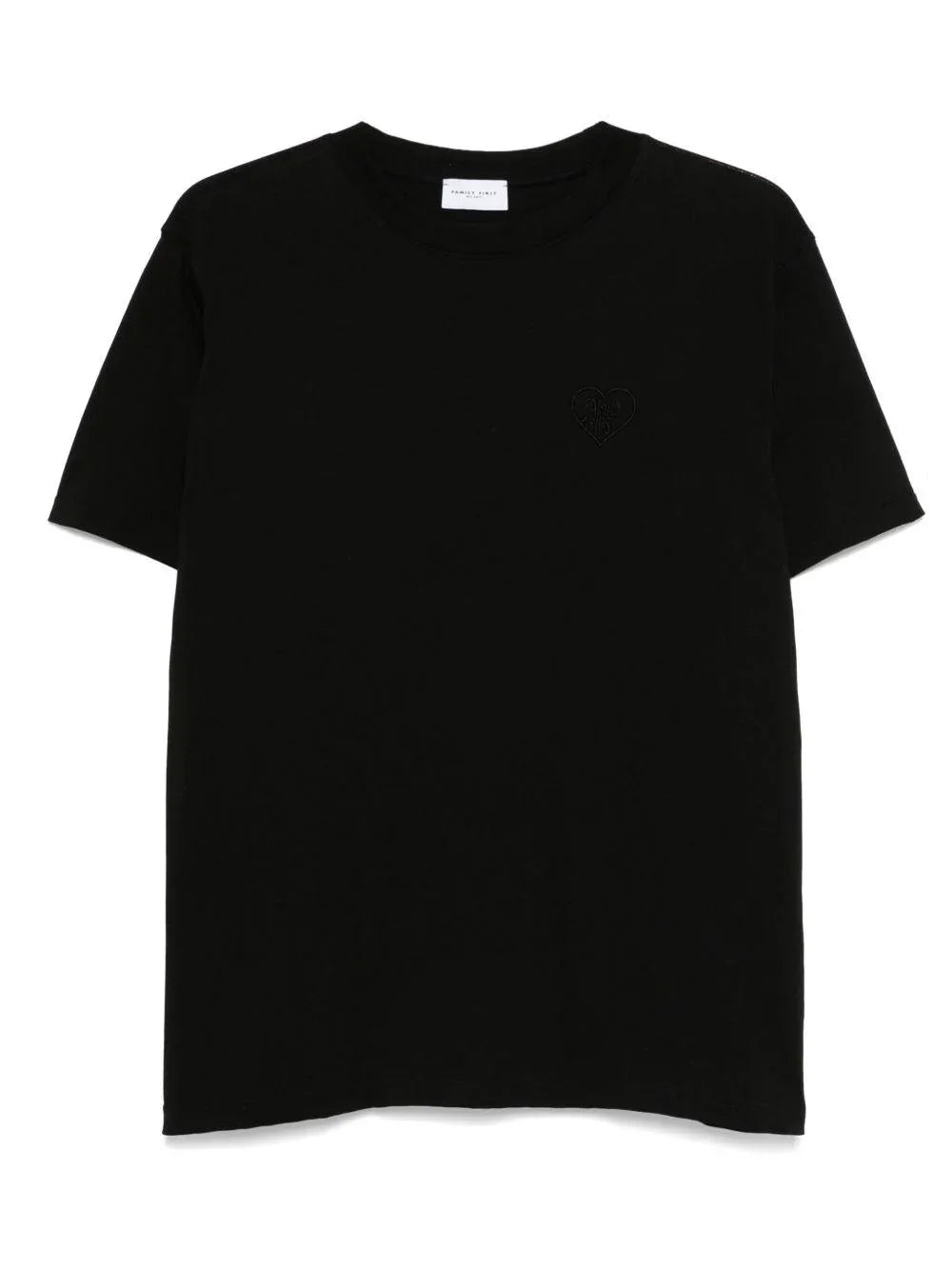 T-shirt nera basic - Preludio Moda