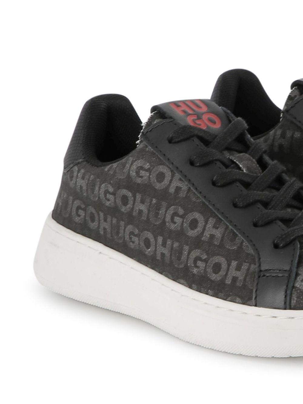 Sneaker nere logo all-over