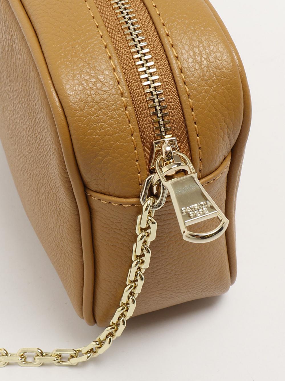 Borsa tracolla cuoio pelle martellata