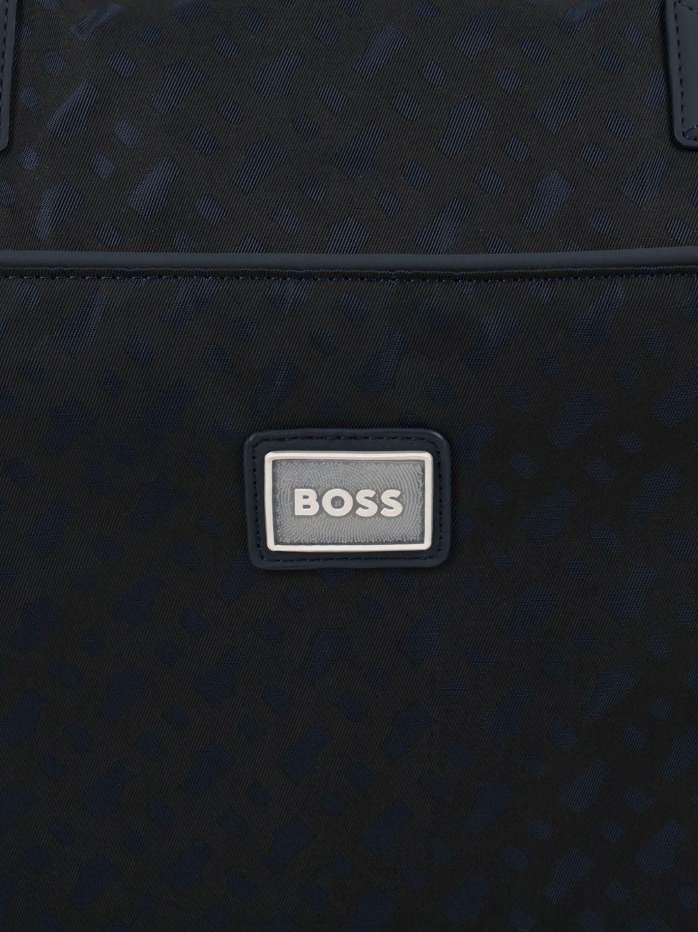 Borsa Fasciatoio con Tracolla e Logo J52607 849 BOSS KIDS