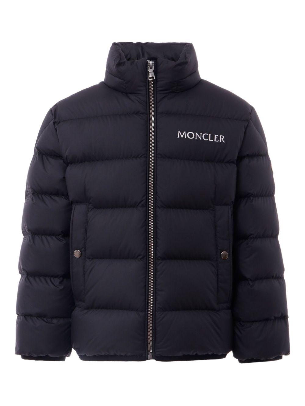 Piumino Imbottito in Poliestere con Cappuccio Estraibile K29541A00026597X2 999 MONCLER KIDS