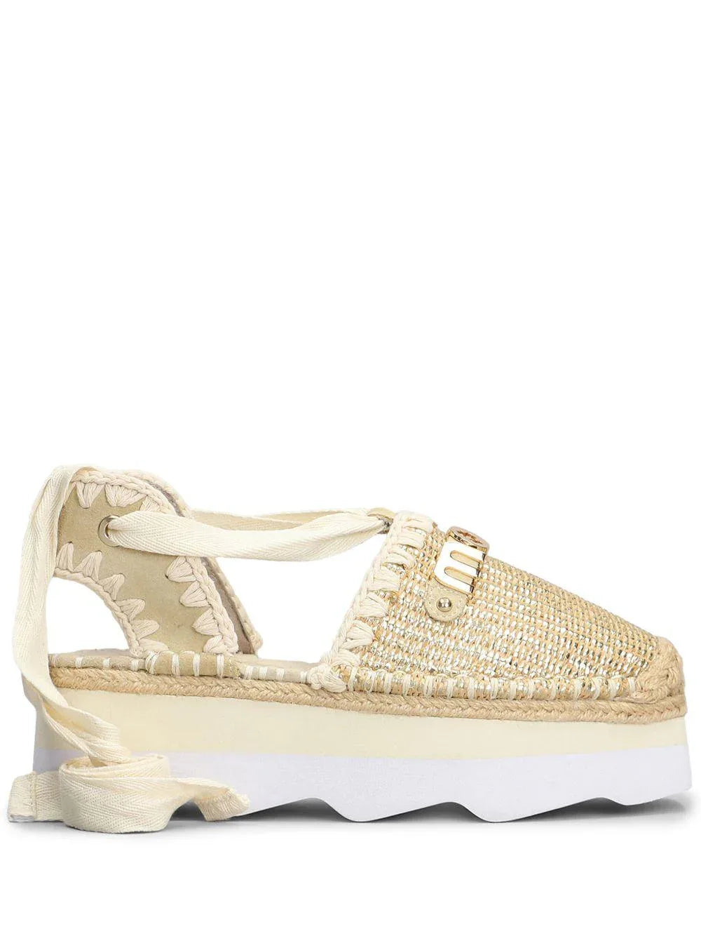 Espa sandal rafia rafia metal - Preludio Moda