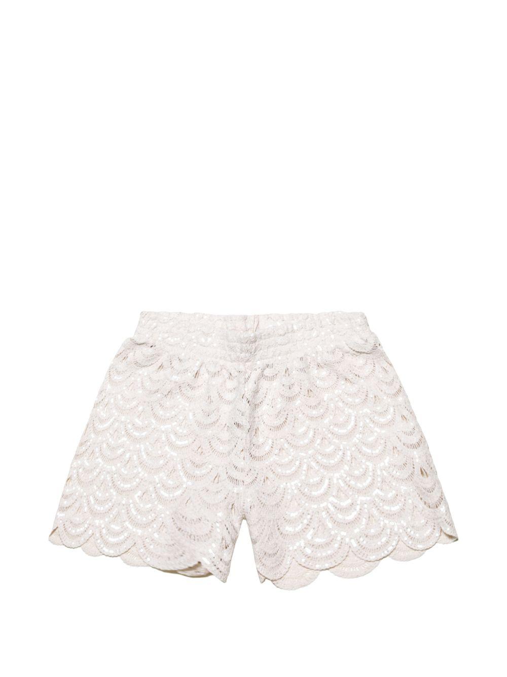 Shorts in cotone a righe MEA002 01719L MC2 SAINT BARTH