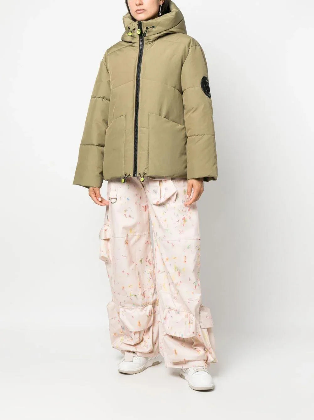 Giubbino fango collo alto - Preludio Moda