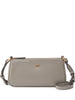 Borsa mini in pelle con zip