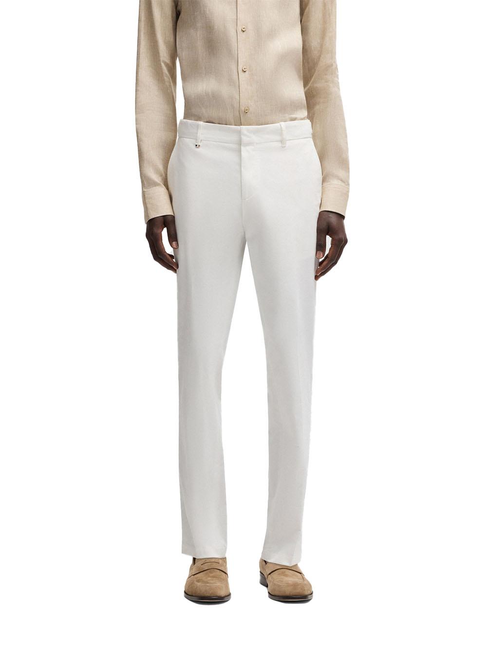 Pantalone c-genius fromale bianco 50539970 100 BOSS