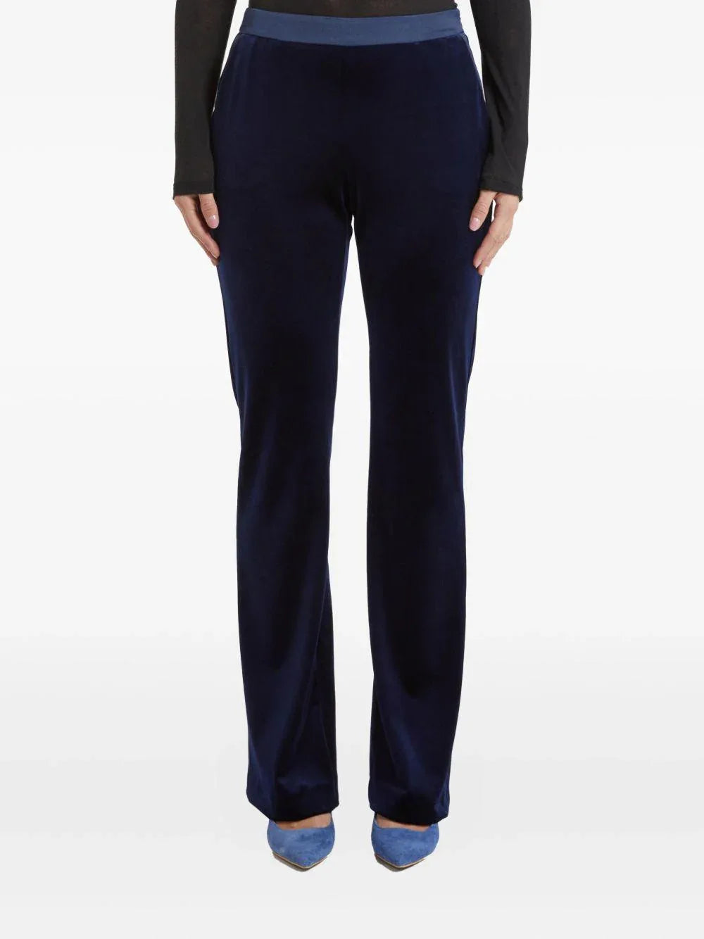 Pantalone torba blu - Preludio Moda