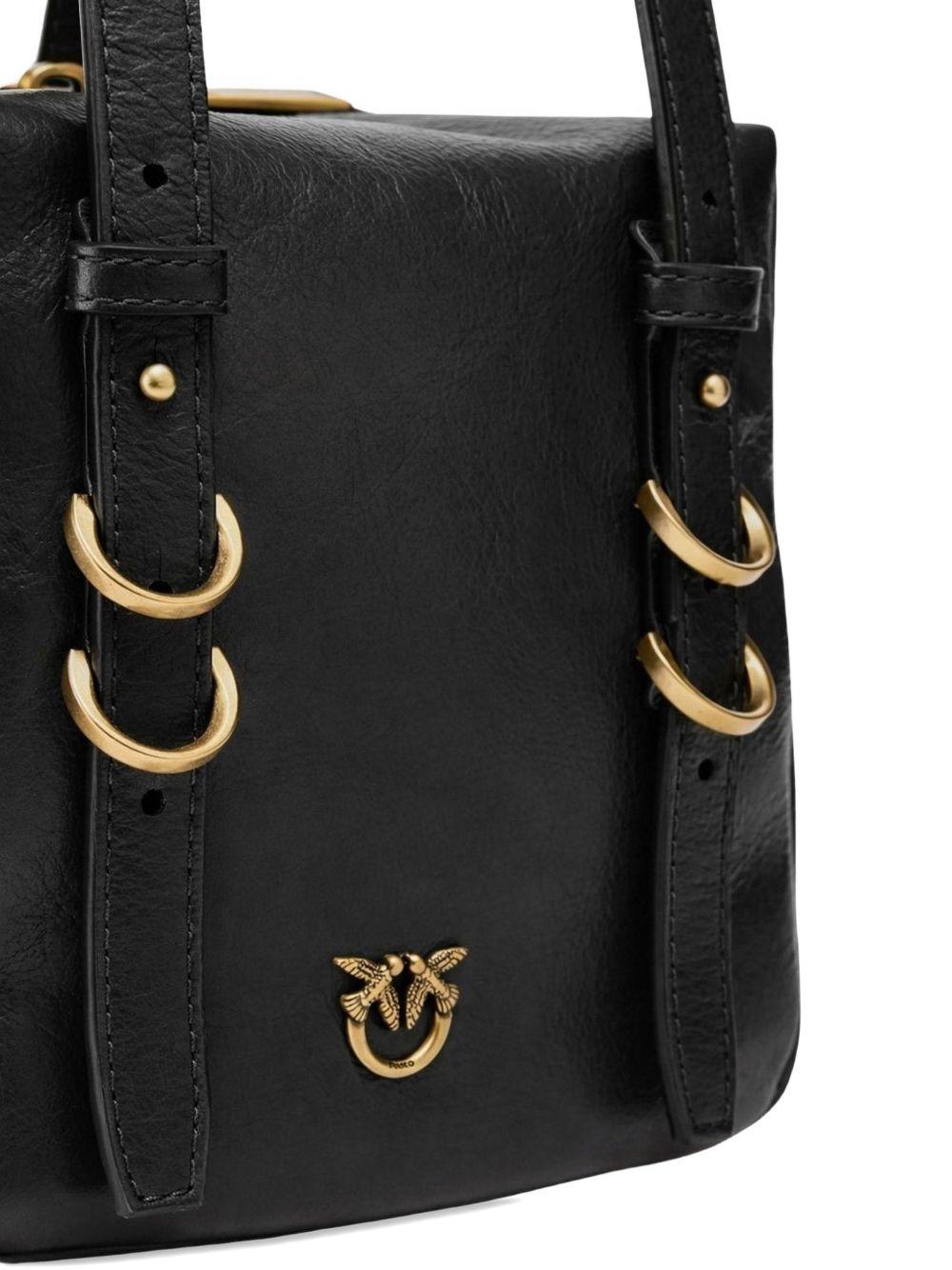 Zaino con doppie fibbie 106465A315 Z99Q PINKO