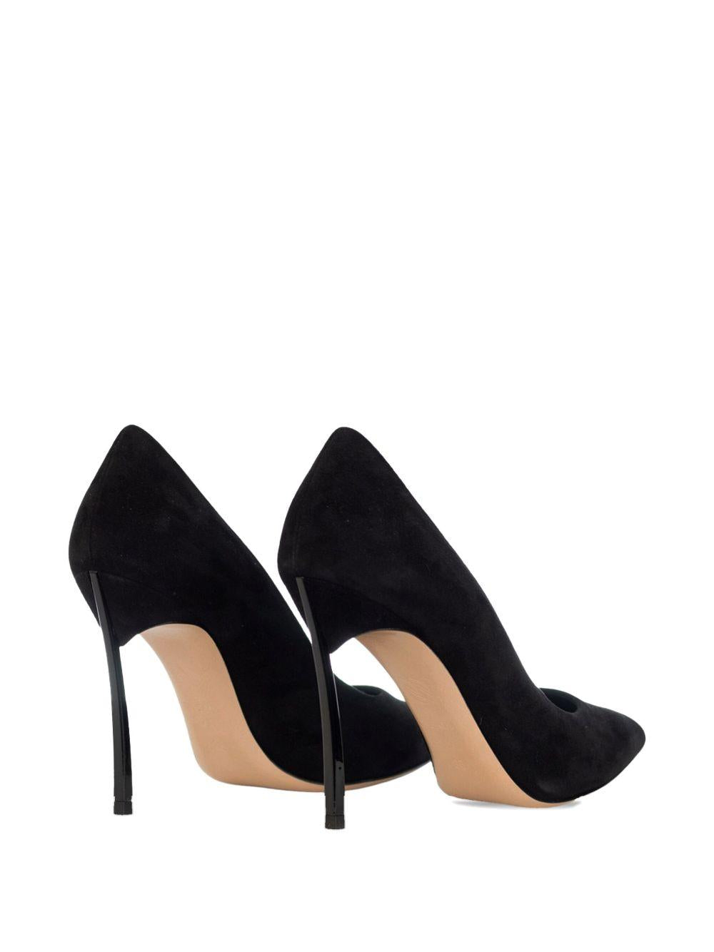 Decollete Bladè nero camoscio 1F915W100TCAMOS 9000 CASADEI
