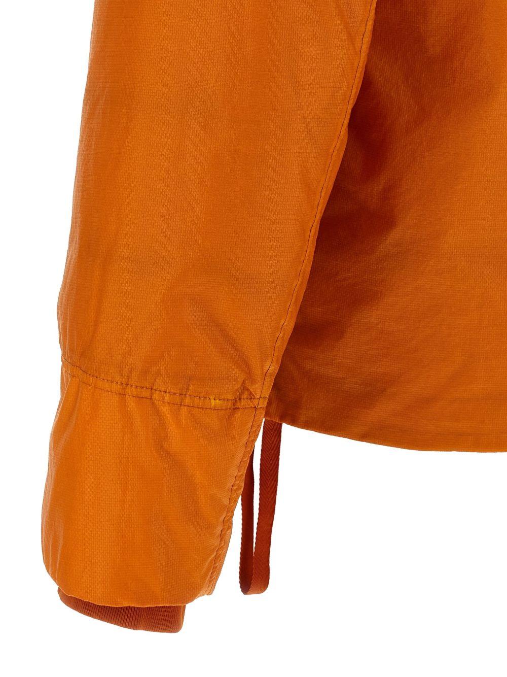 Piumino Arancione con Cappuccio e Zip 19CMOW264A110449G 434 CP COMPANY
