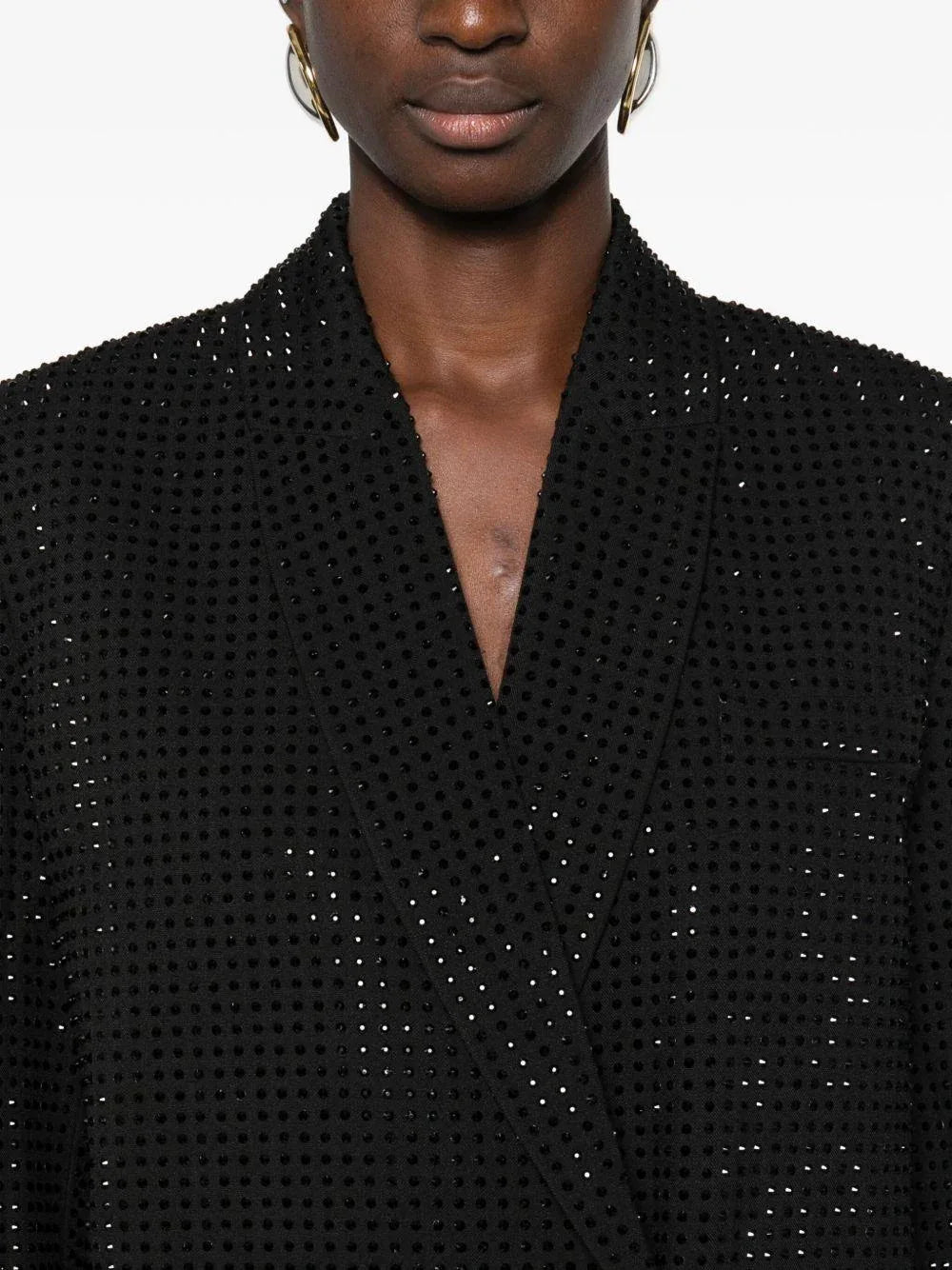 Blazer doppiopetto con bottoni decorativi - Preludio Moda