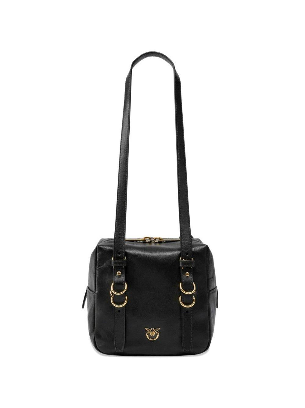 Zaino con doppie fibbie 106465A315 Z99Q PINKO