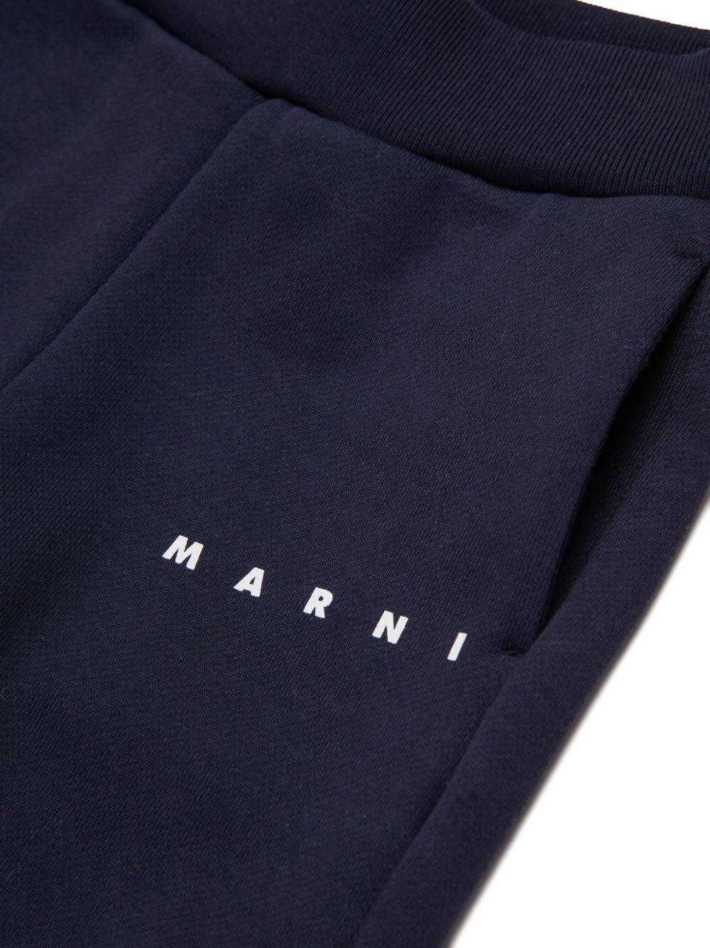 Pantaloni da tuta con stampa con logo - Preludio Moda