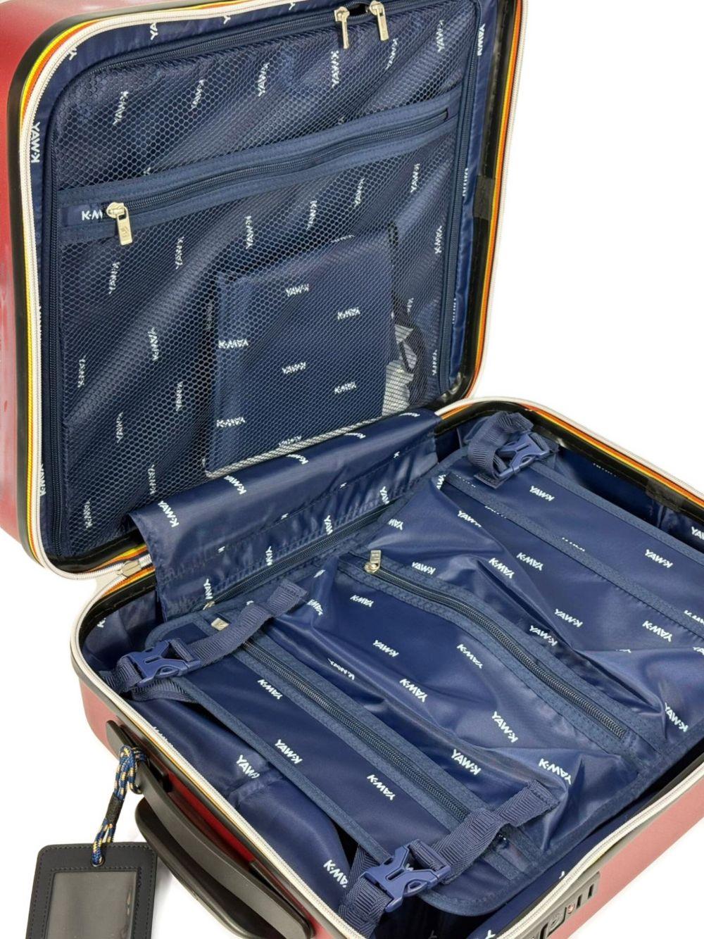 Valigia con Logo Goffrato e Chiusura a Combinazione K81372W WNN K-WAY