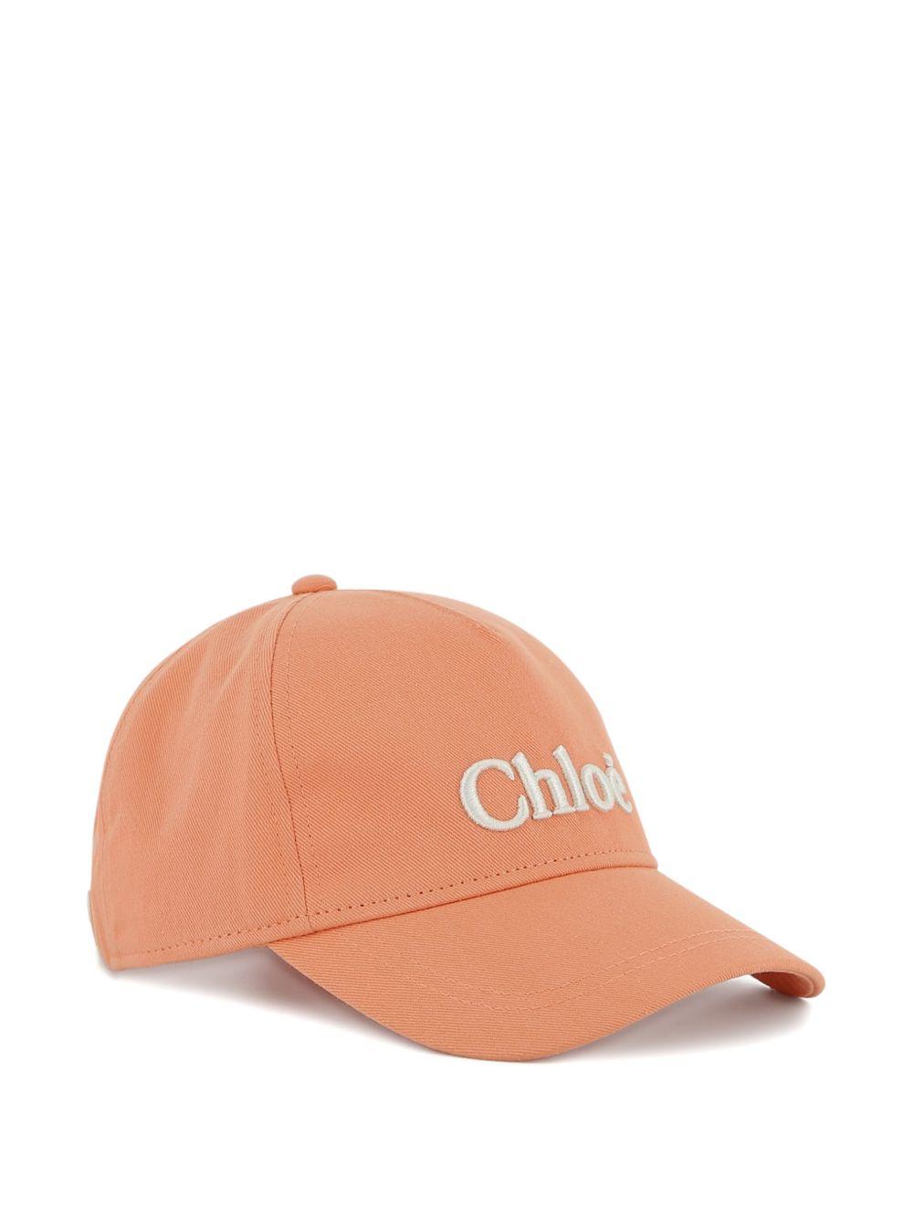 Cappellino da baseball in lana panna C20871 43A CHLOE KIDS