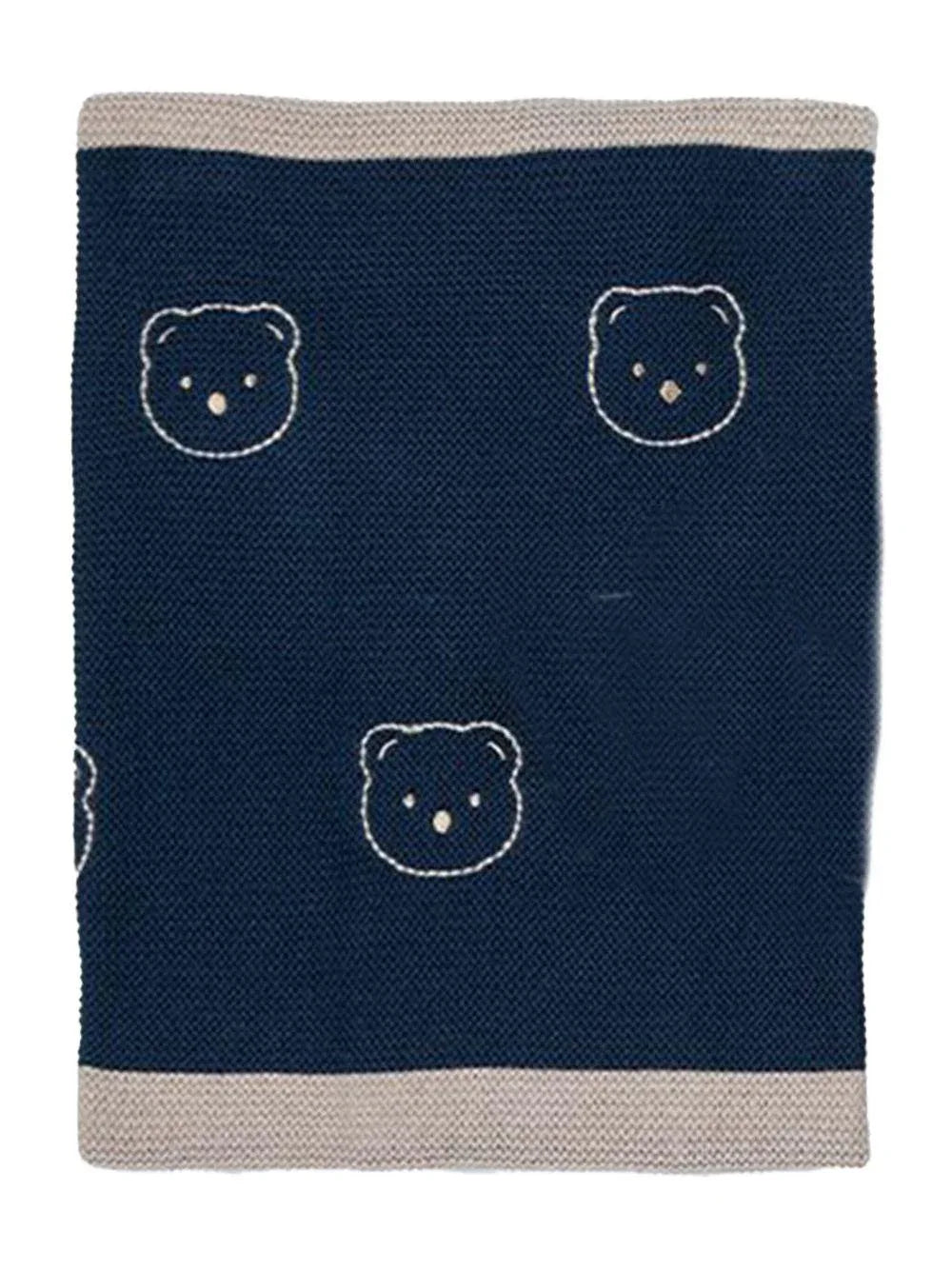 Coperta blu con orsetti neonato - Preludio Moda