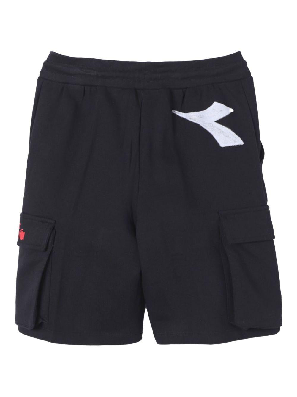 Bermuda nero cargo S4DIJBBE164 110 DIADORA KIDS