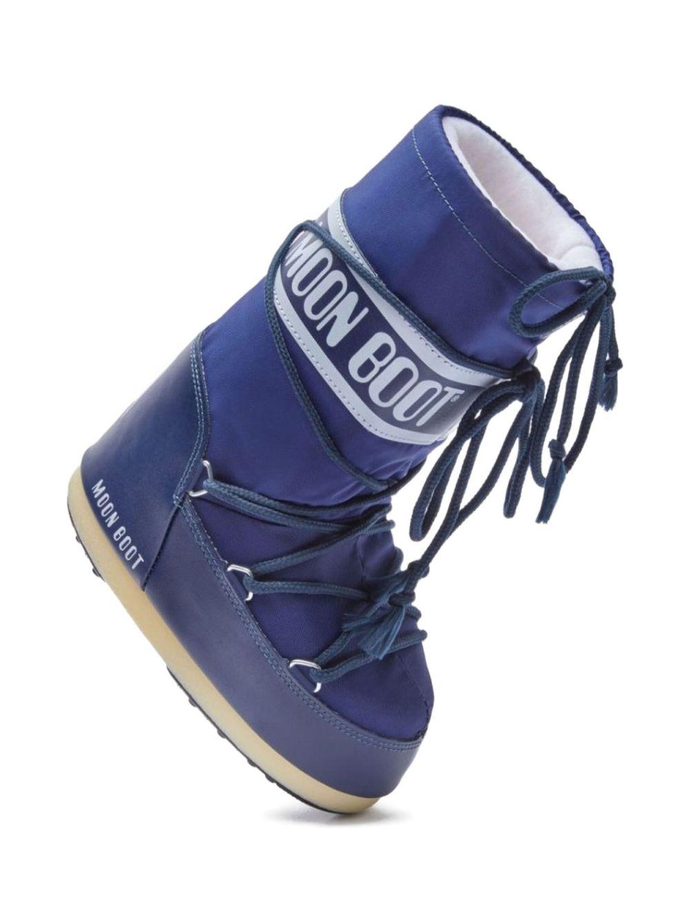 Stivali da neve blu navy 80D1400440 F003 MOON BOOT KIDS