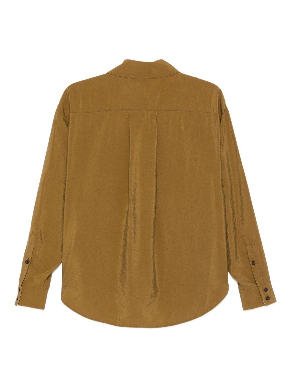 Camiccia Abbottonata Marrone 165247A5219 OZ ALYSI