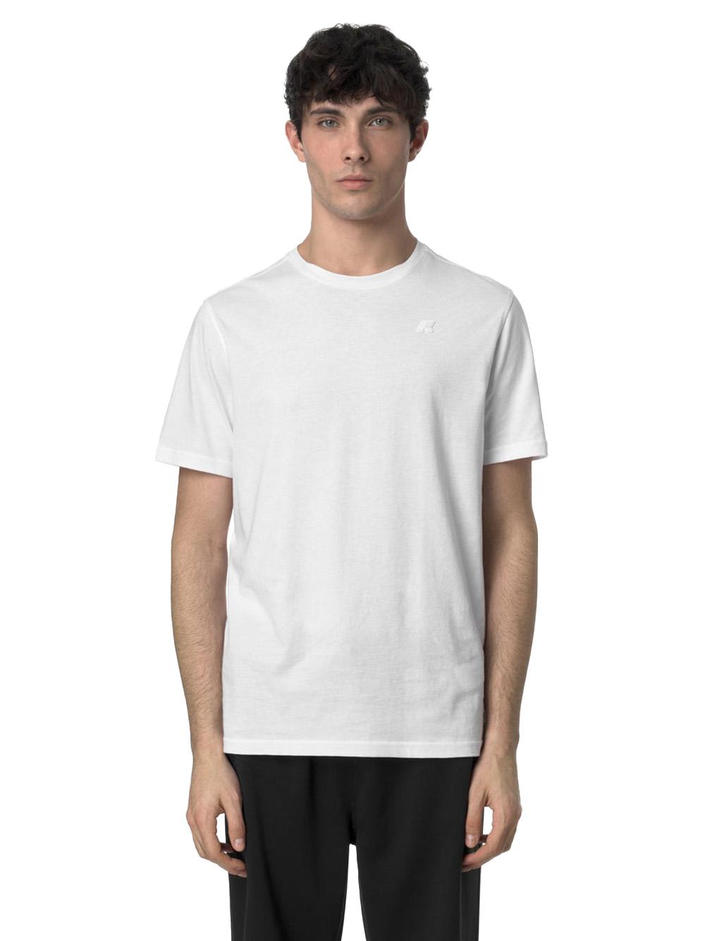 T-shirt odom bianca K7125UW 001 K-WAY