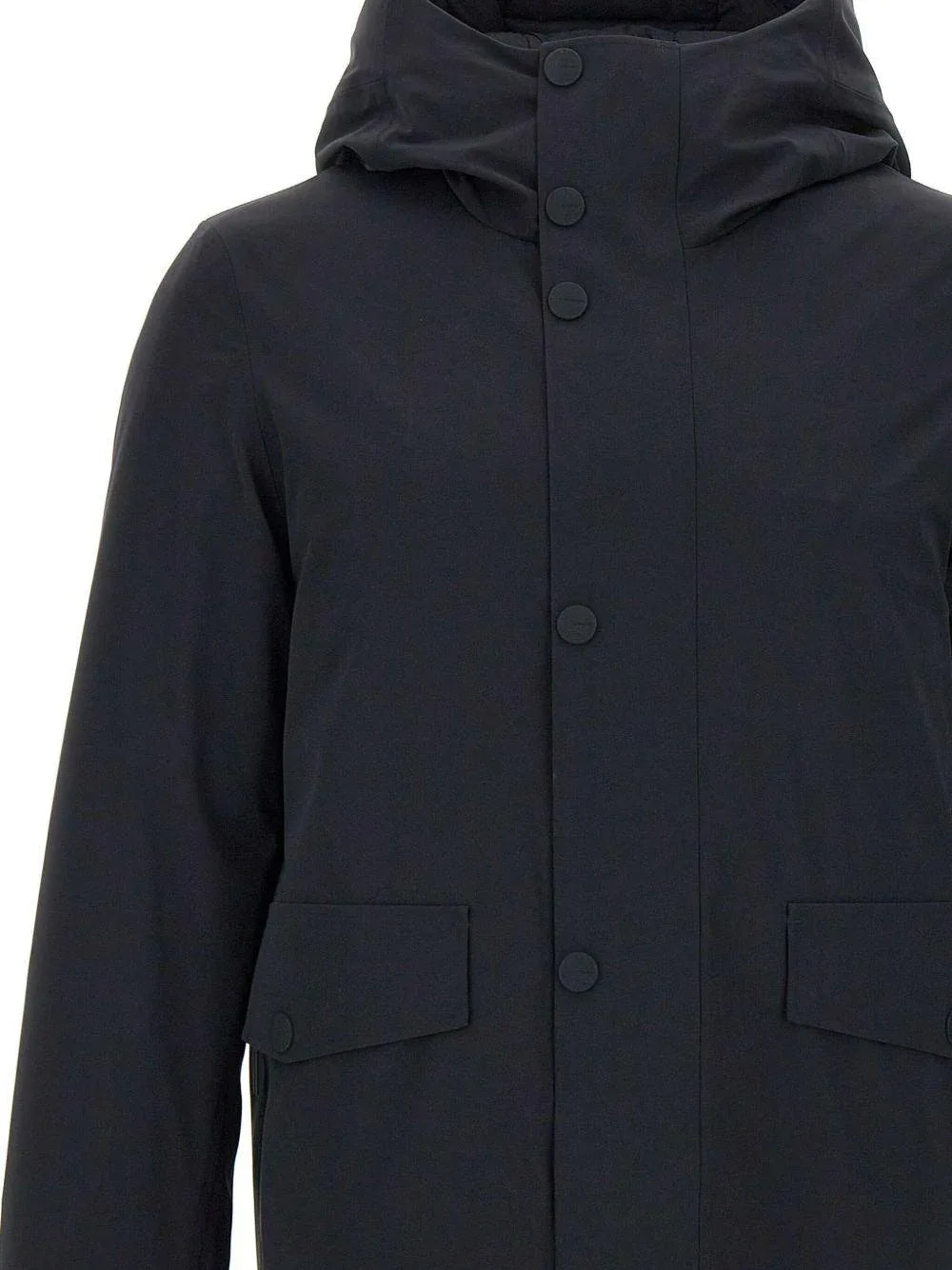 Parka egg floating nero - Preludio Moda