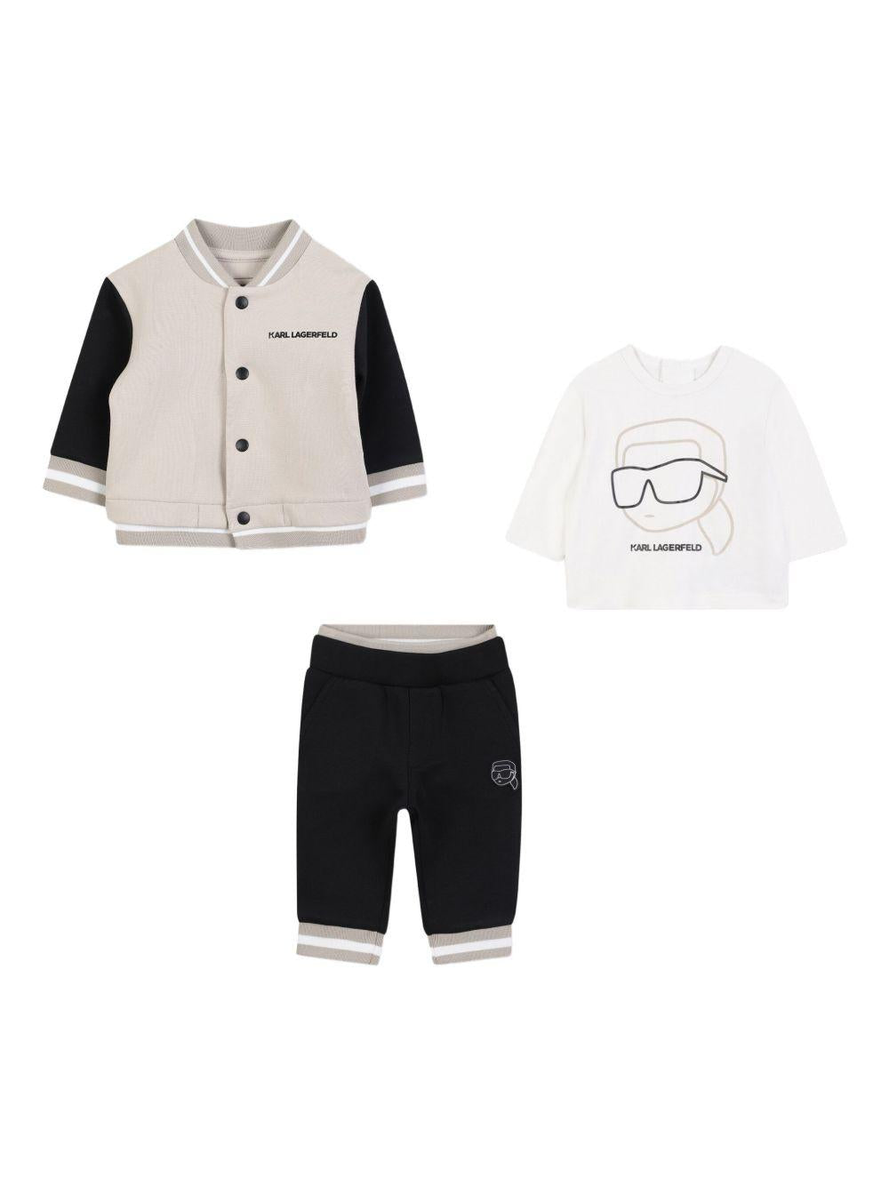 Set Sportivo Bambino con Logo Z30671 M92 KARL LAGERFELD KIDS