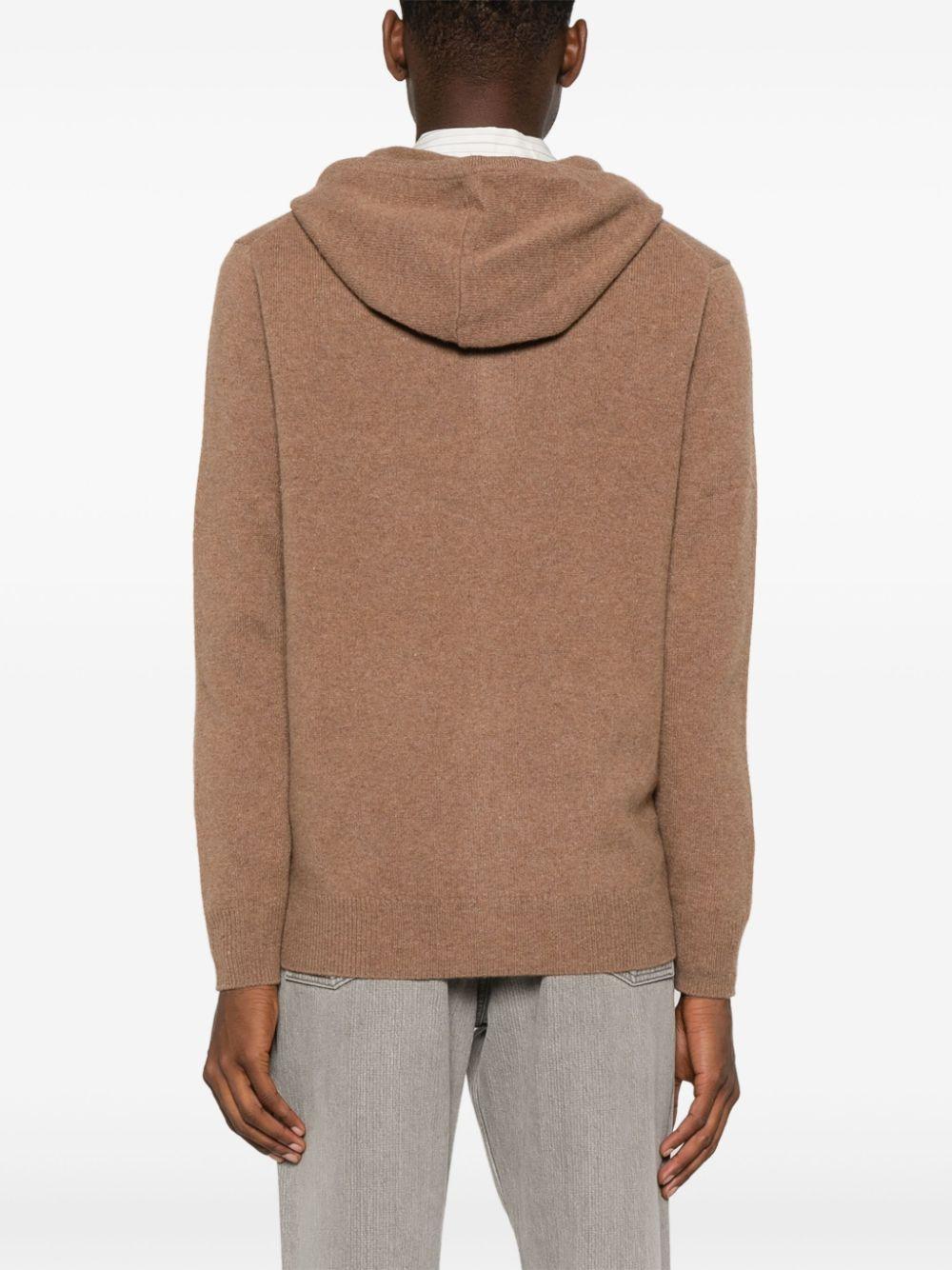 Cardigan notting cammello