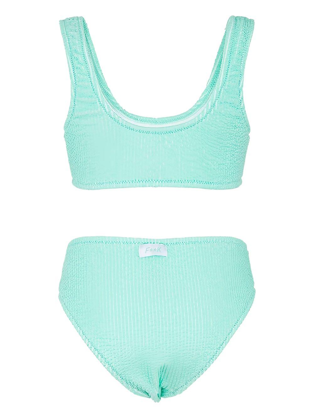 Costume fascia verde acqua (2pz)