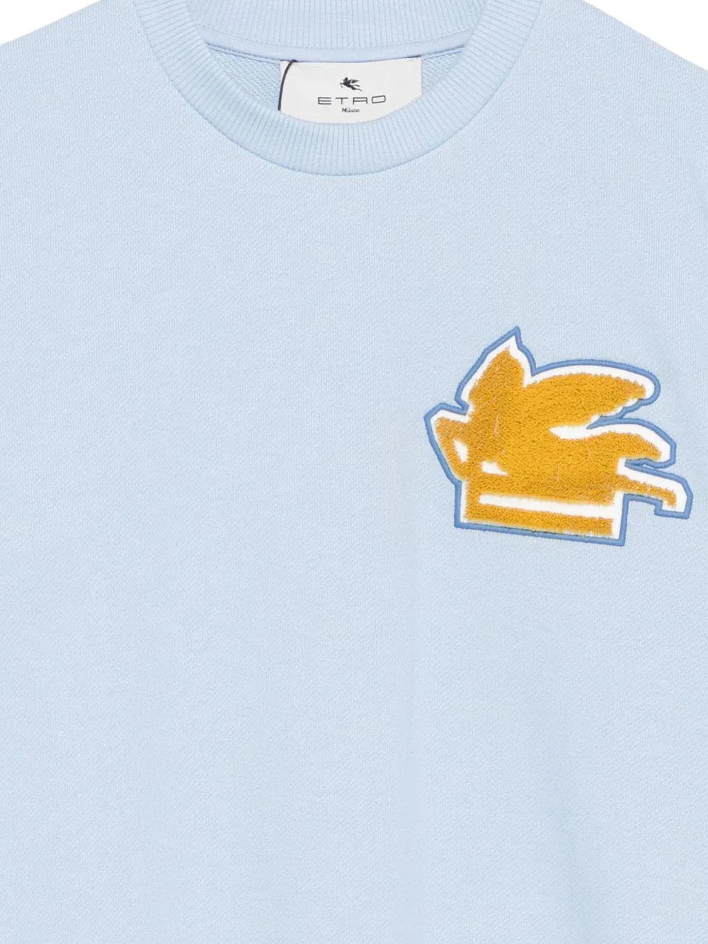 Felpa con Applicazione Pegaso - Preludio Moda