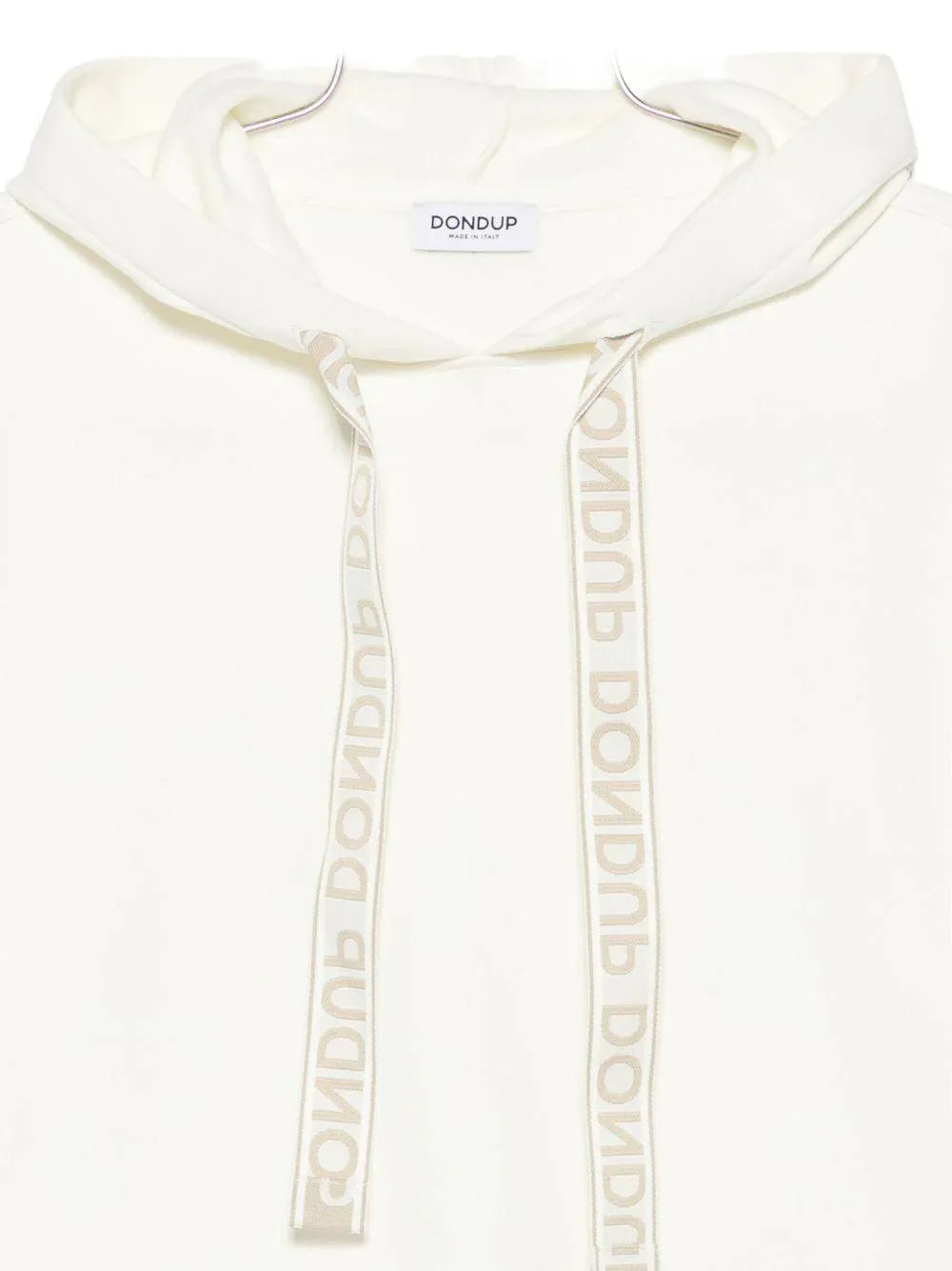 Felpa panna con cappuccio - Preludio Moda