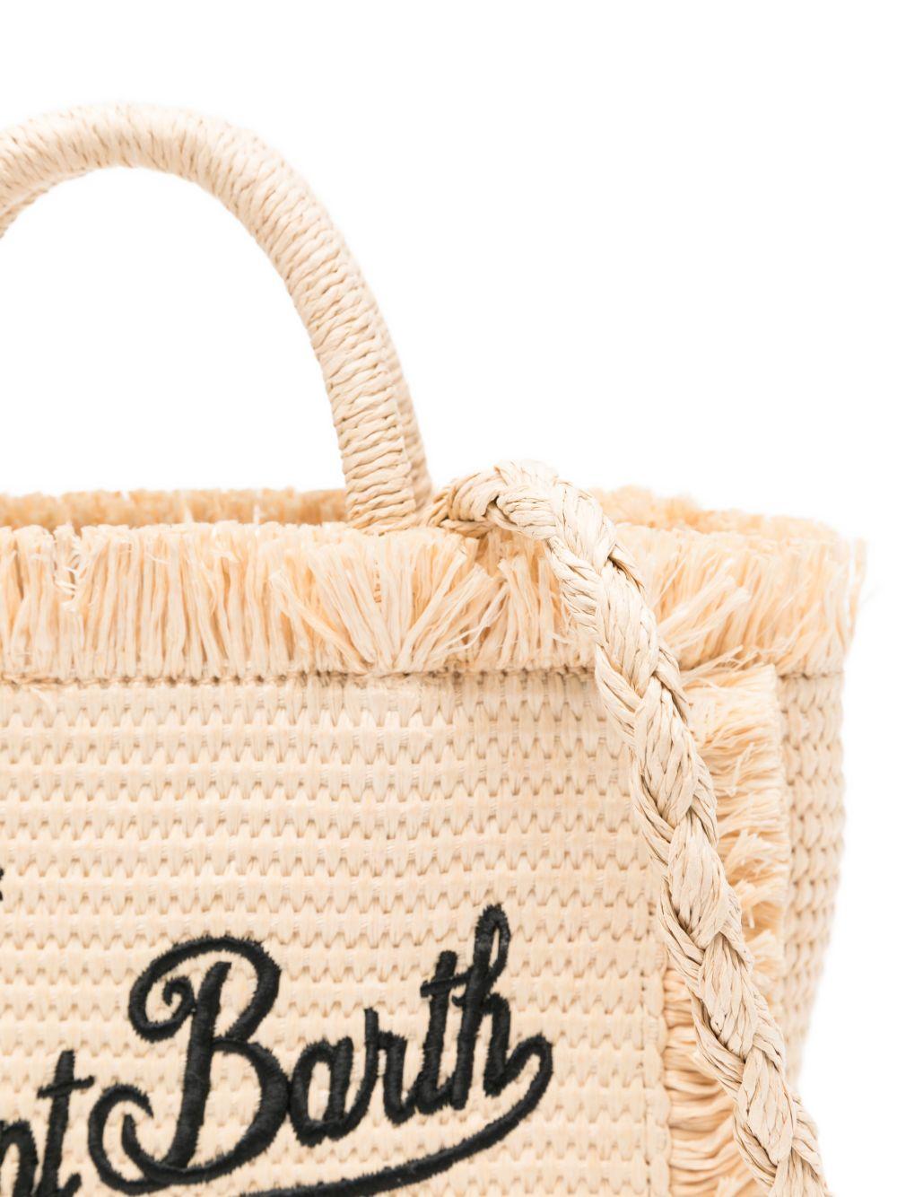 Borsa tote in paglia con cristalli VAMI009 00421L MC2 SAINT BARTH