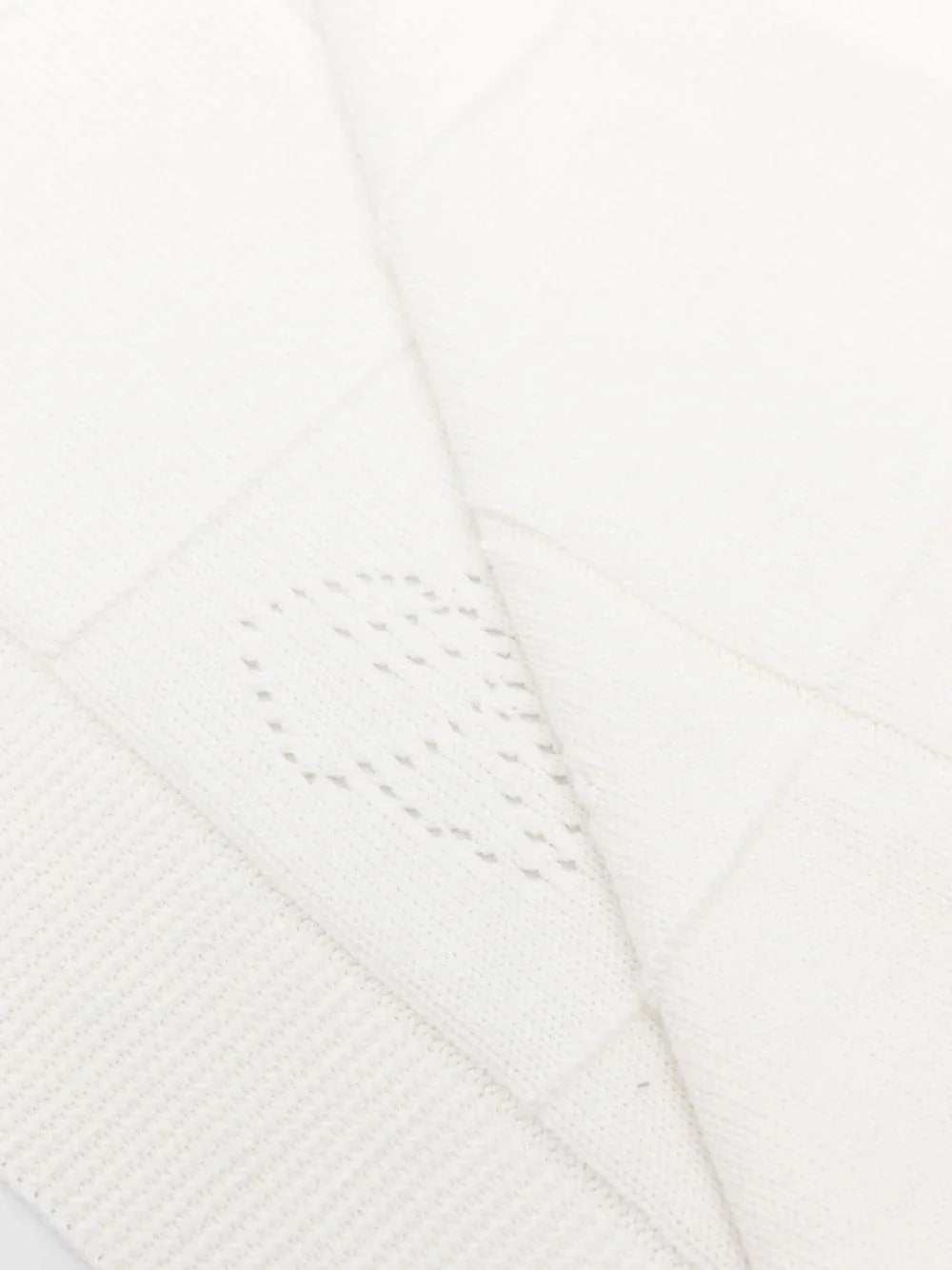 Coperta panna in maglia - Preludio Moda