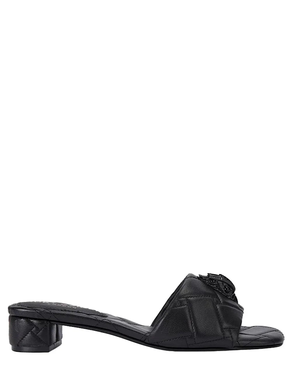 Ciabatta nera trapuntata - Preludio Moda