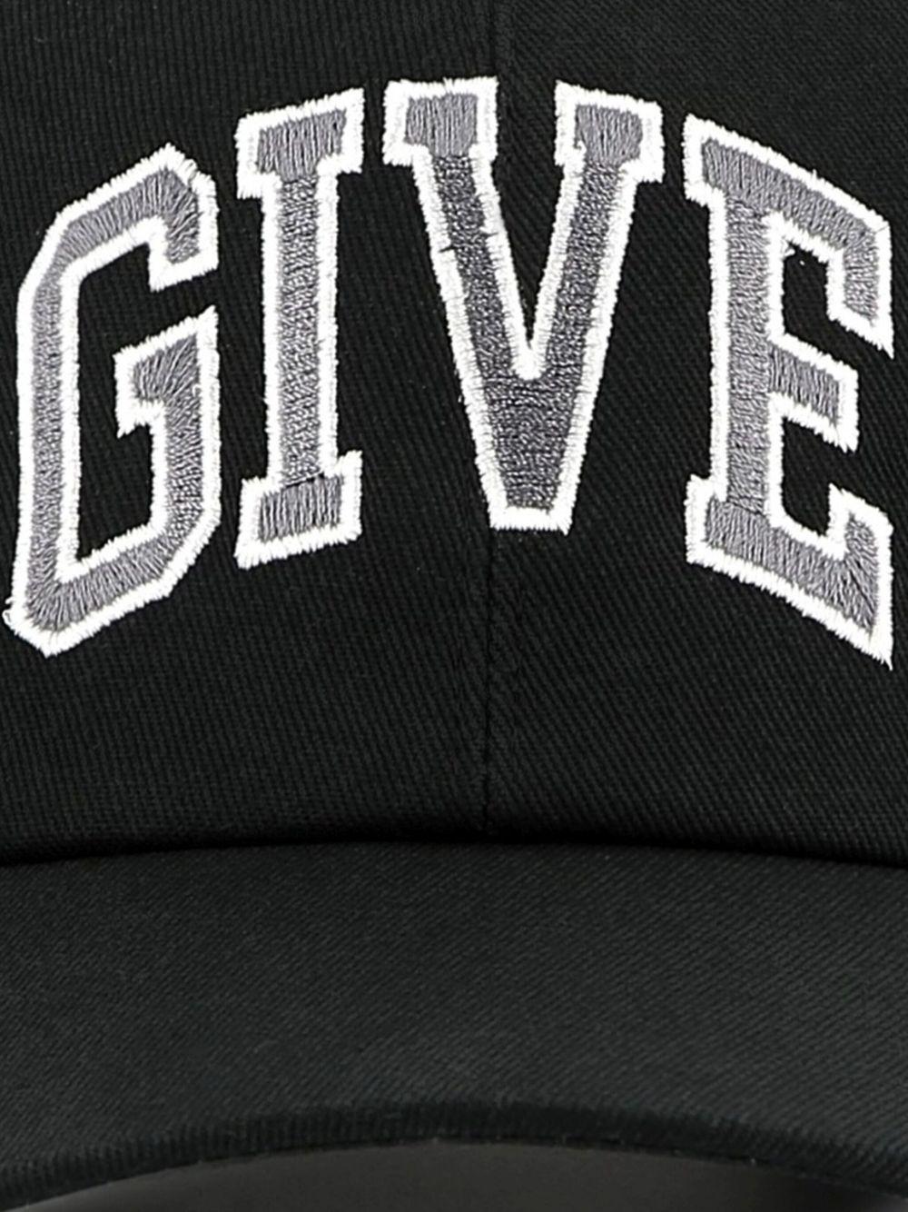 Cappello basebal nero logo