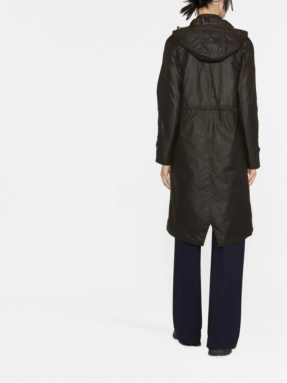 Cappotto lungo in cera Cannich - Preludio Moda