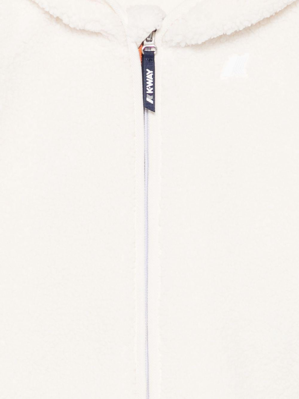Giacca E. Janne con cappuccio bianca K41478W BBI K-WAY KIDS