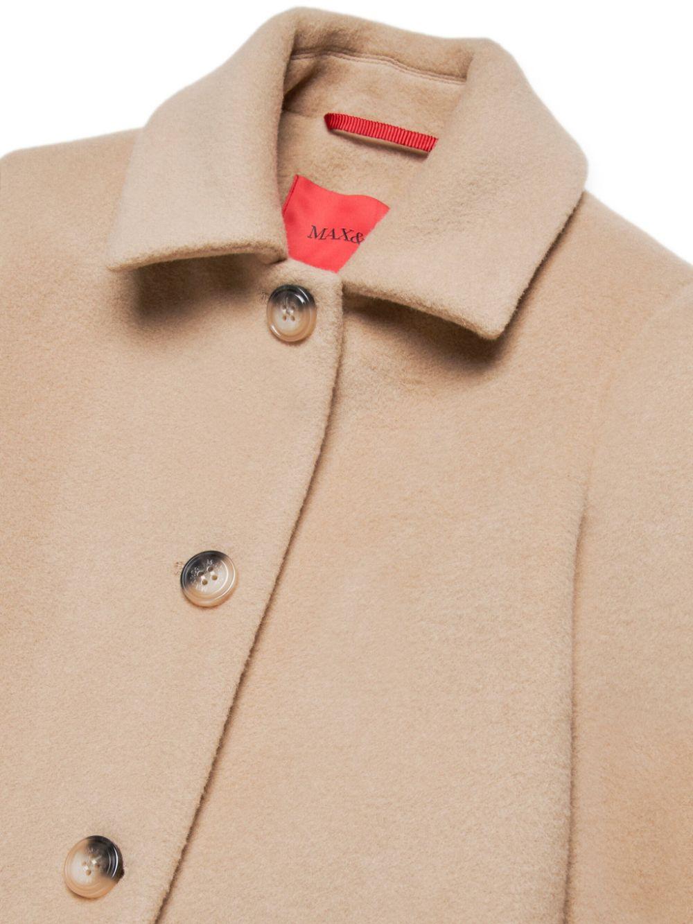 Cappotto beige lana