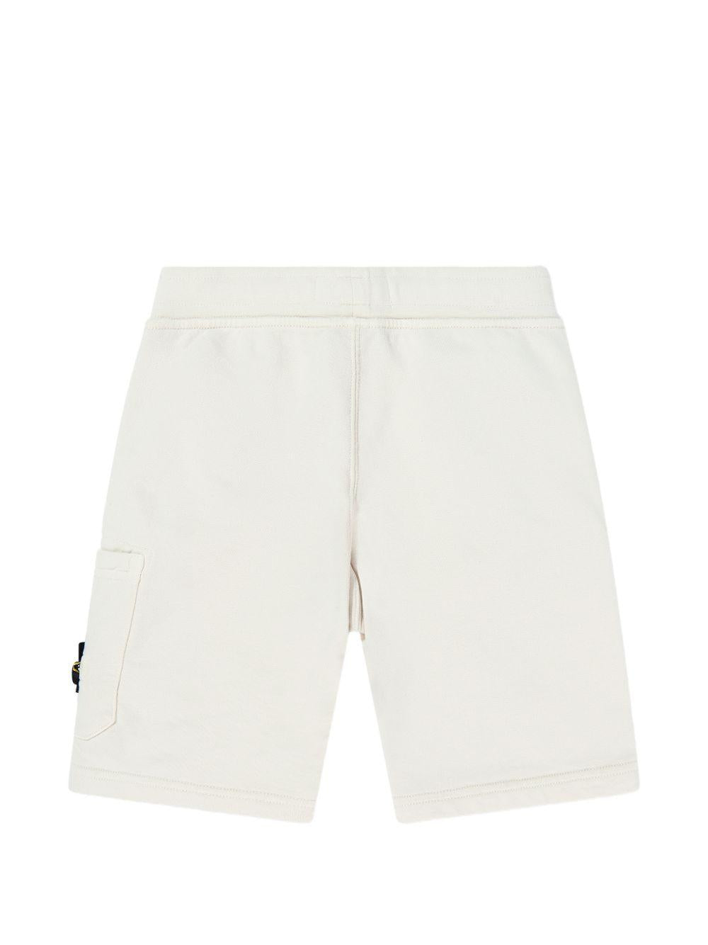 Bermuda con patch logo L1S166200006S0040 V0097 STONE ISLAND KIDS